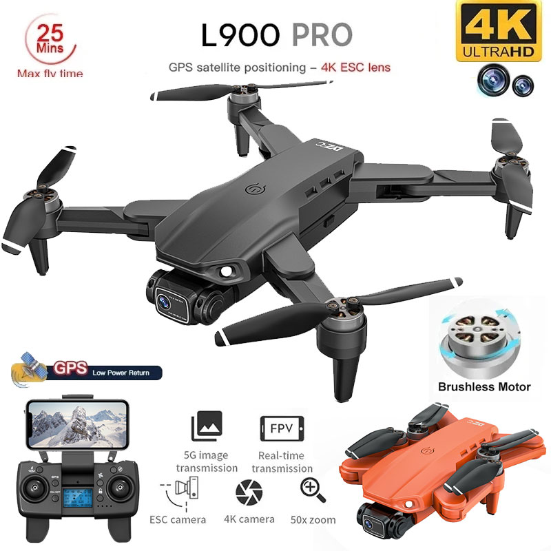 L900 Pro GPS 드론 4K 전문 HD 듀얼 카메 - Drone Camera 4K 리뷰 및 가격