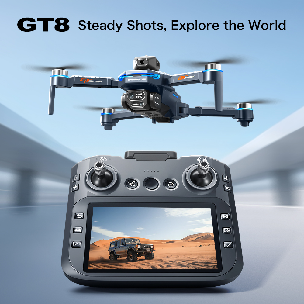 GT8 맥스 접이식 드론 8K HD 전문가용 항공 듀얼 - Drone Camera Lens 리뷰 및 가격