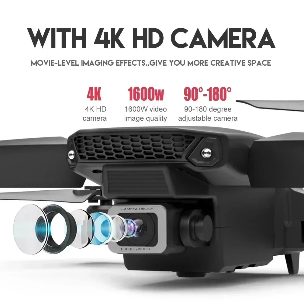E88 프로 와이파이 FPV 드론, 광각 HD 4K 1 - Drone Camera Wide Angle 리뷰 및 가격