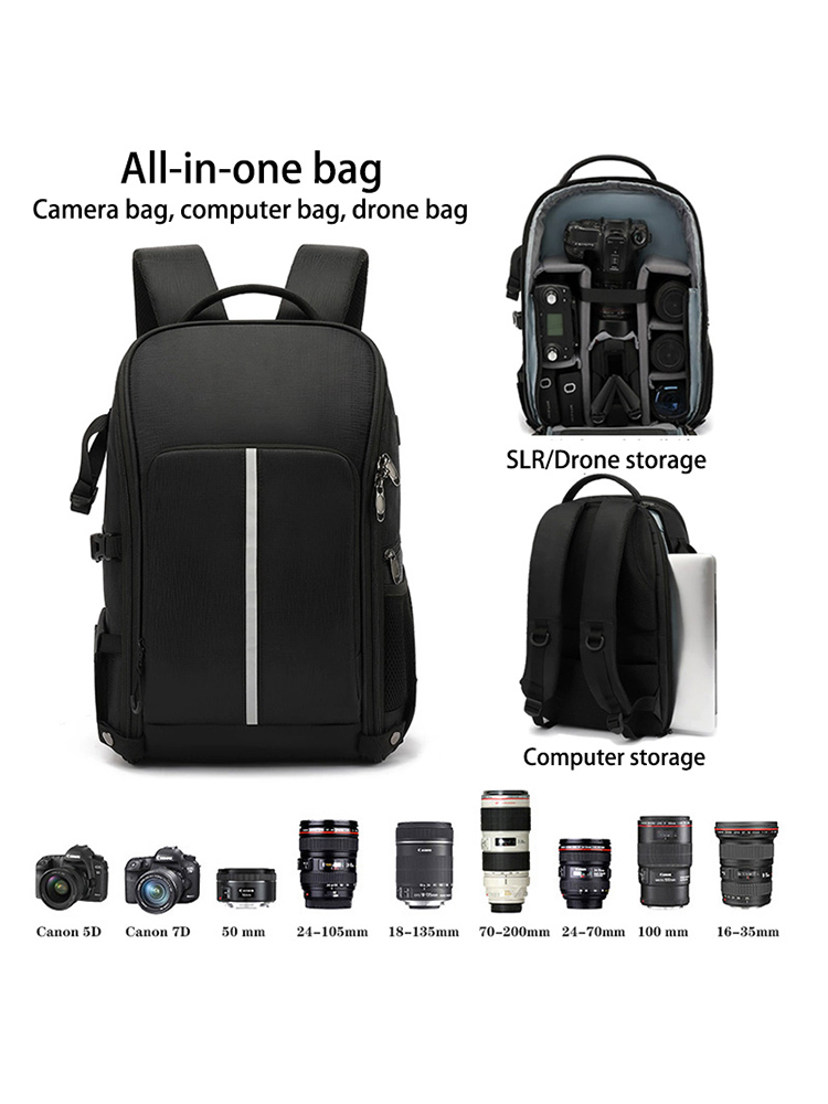 야외 사진 배낭 DSLR 카메라 가방 여행 하이킹 캠핑 - Drone Camera Case 리뷰 및 가격